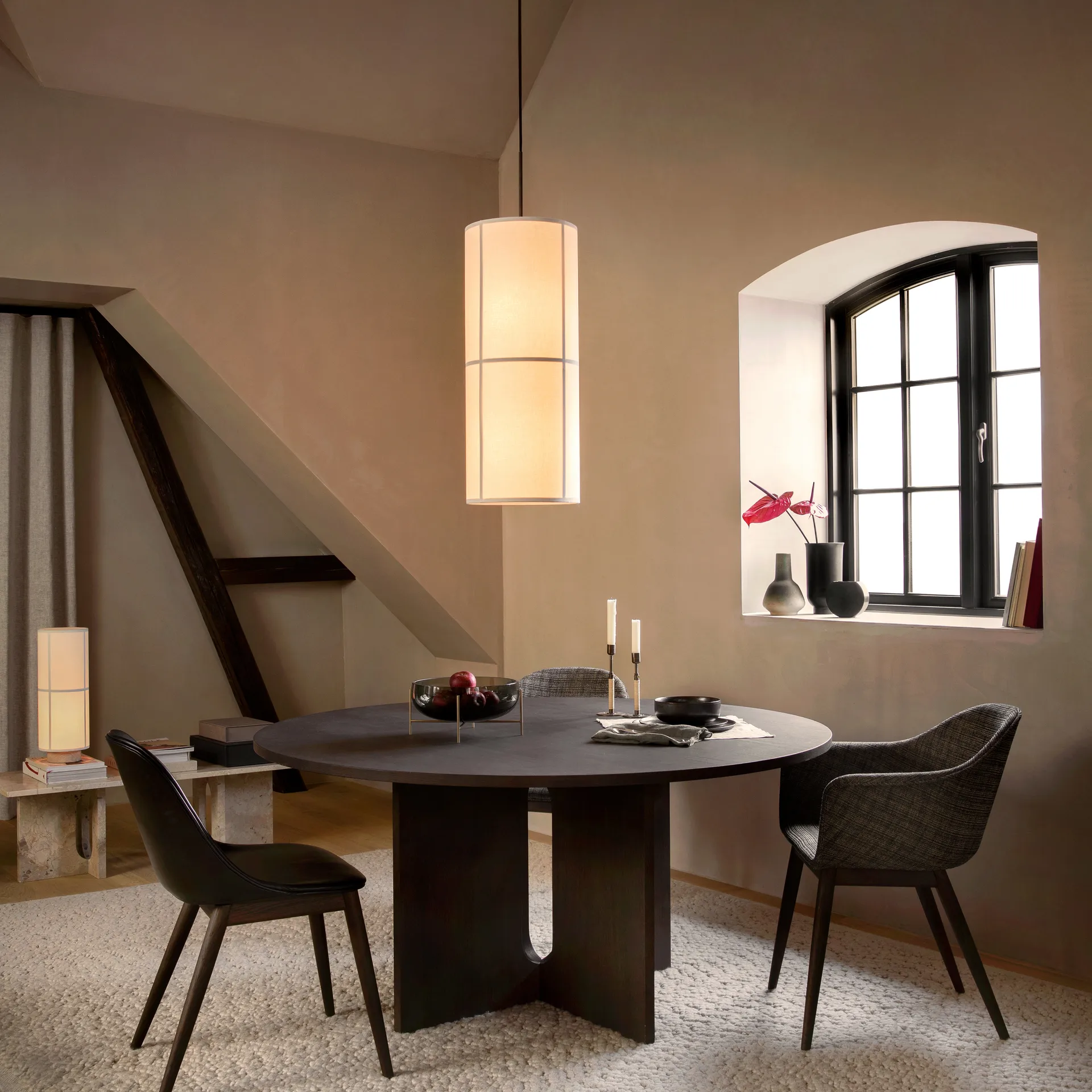 Hashira Pendelleuchte weiß, 75cm Audo Copenhagen