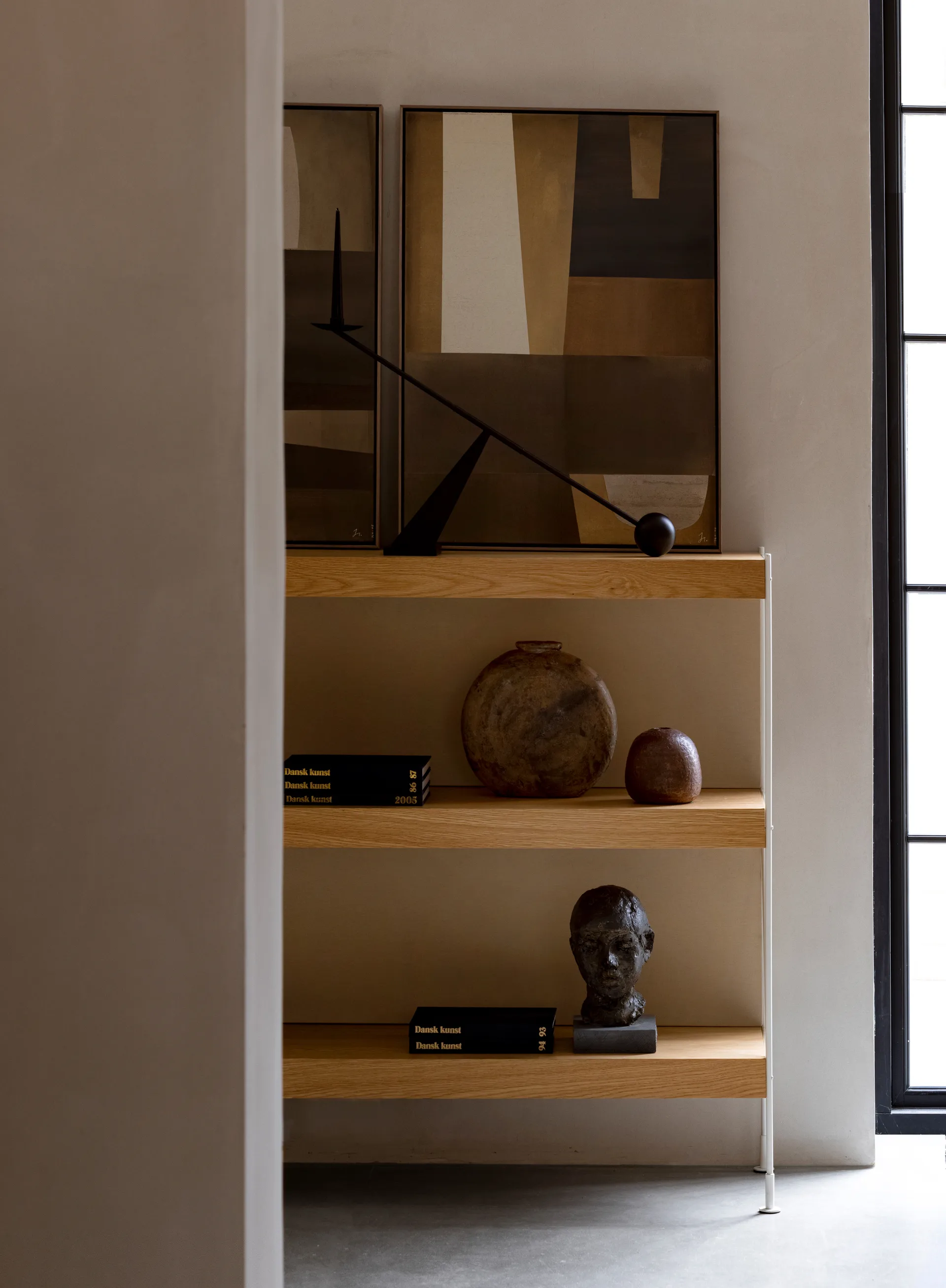 Interconnect Kerzenhalter 70 cm, Schwarz Audo Copenhagen