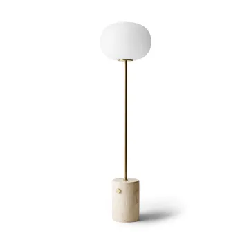 JWDA Stehleuchte - Travertin-gebürstetes Messing, 130 cm - Audo Copenhagen