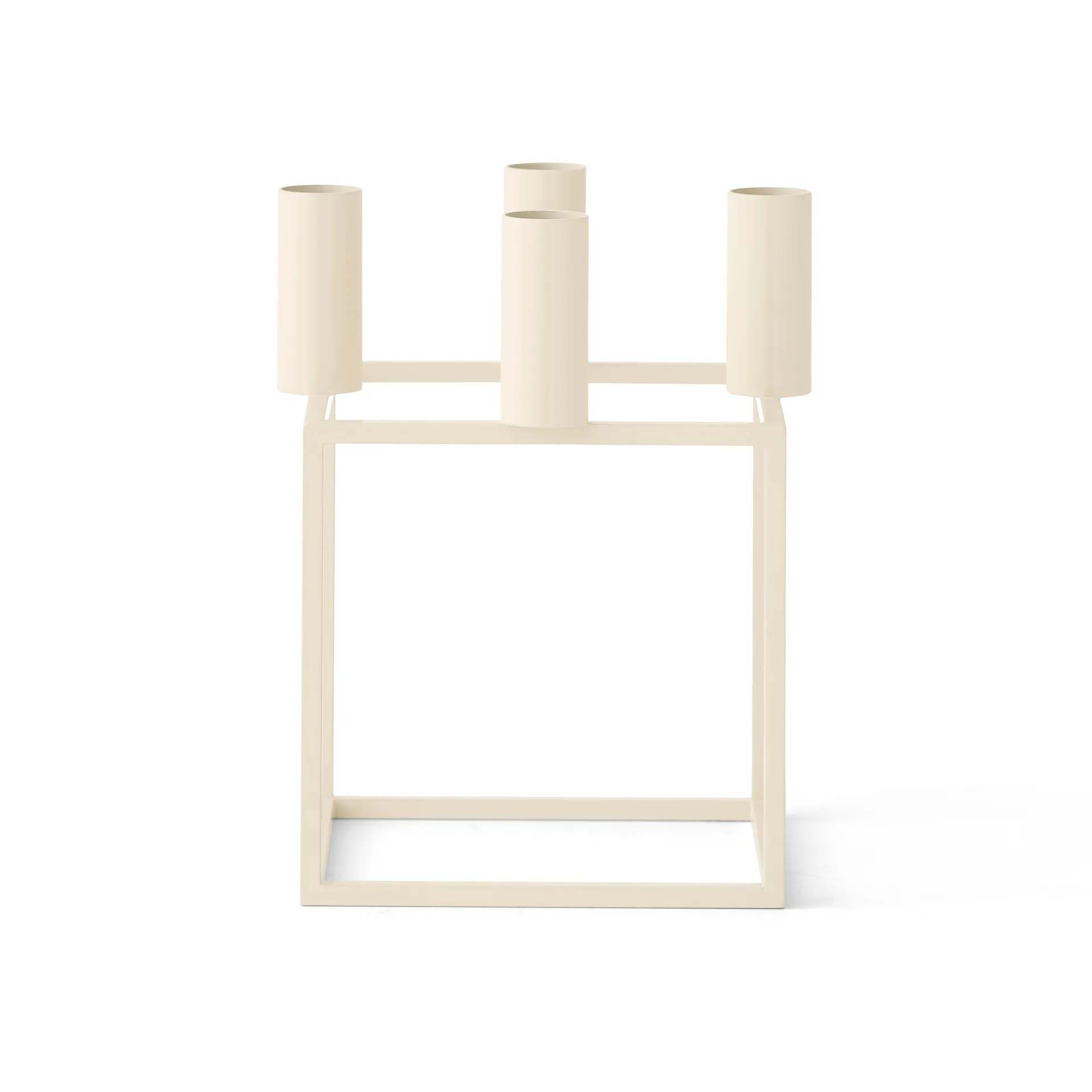 Kubus 4 Kerzenhalter, Ivory Audo Copenhagen