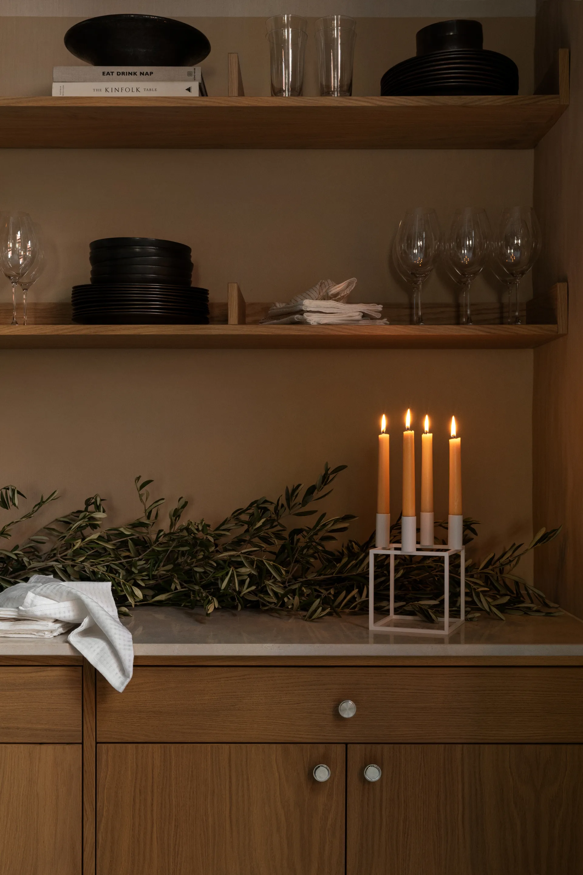 Kubus 4 Kerzenhalter, Weiß Audo Copenhagen