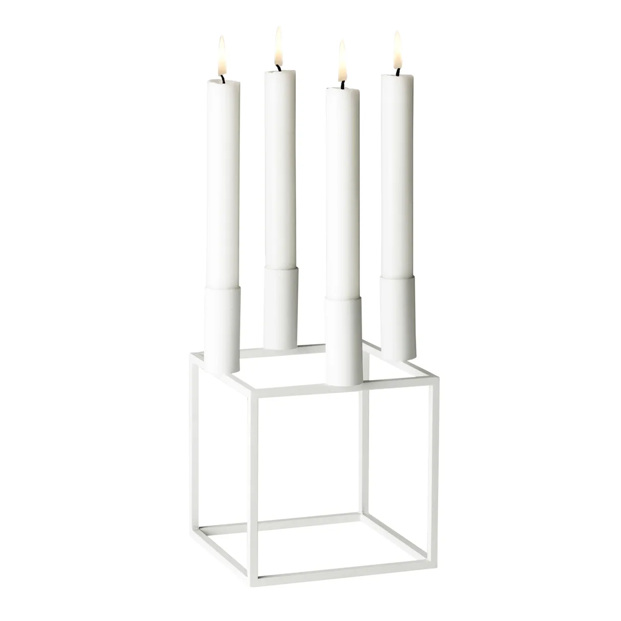 Audo Copenhagen Kubus 4 Kerzenhalter Weiß