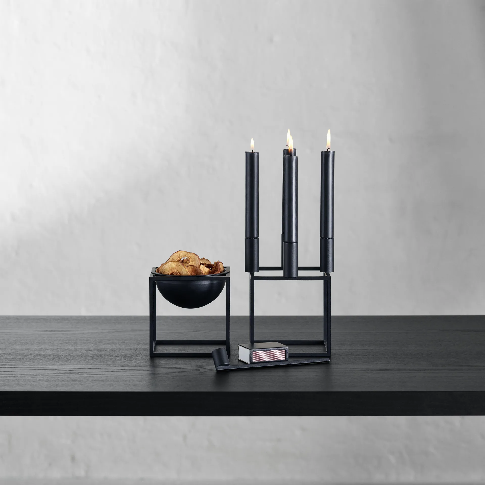 Kubus Kerzenlöschhütchen, Schwarz Audo Copenhagen