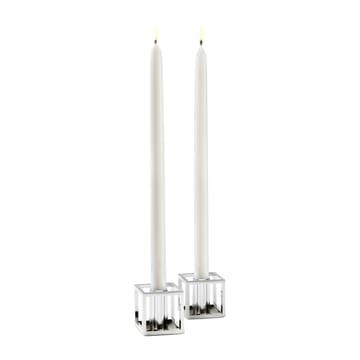 Kubus Micro Kerzenhalter 2er pack - Nickel - Audo Copenhagen