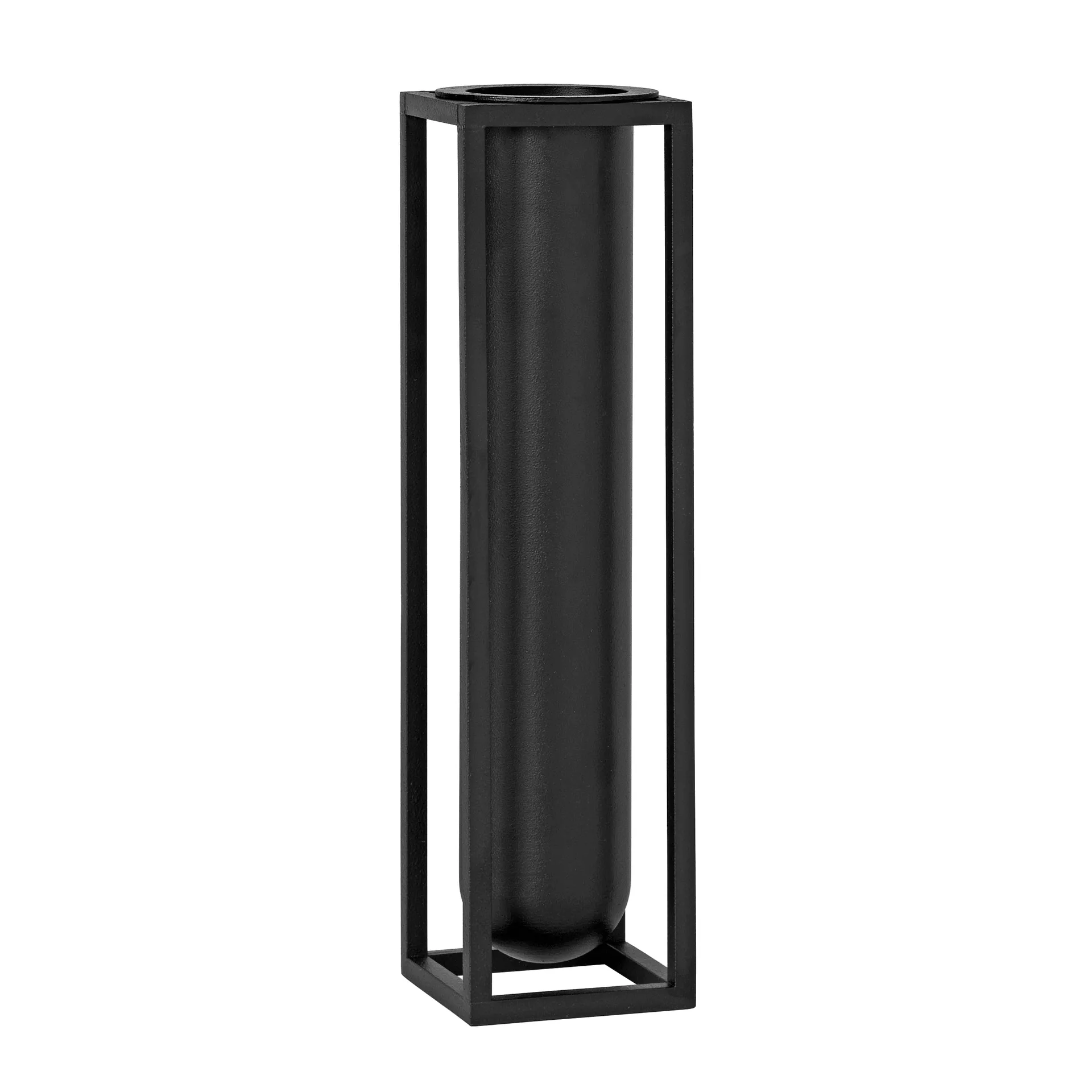 Kubus Vase, Flora, Schwarz Audo Copenhagen