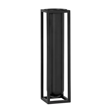 Kubus Vase, Flora - Schwarz - Audo Copenhagen