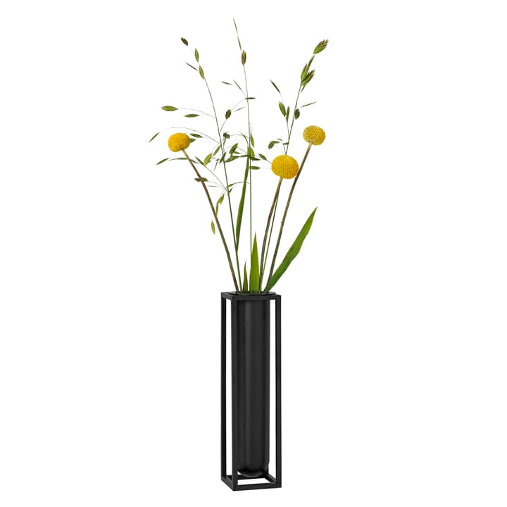 Kubus Vase, Flora, Schwarz Audo Copenhagen