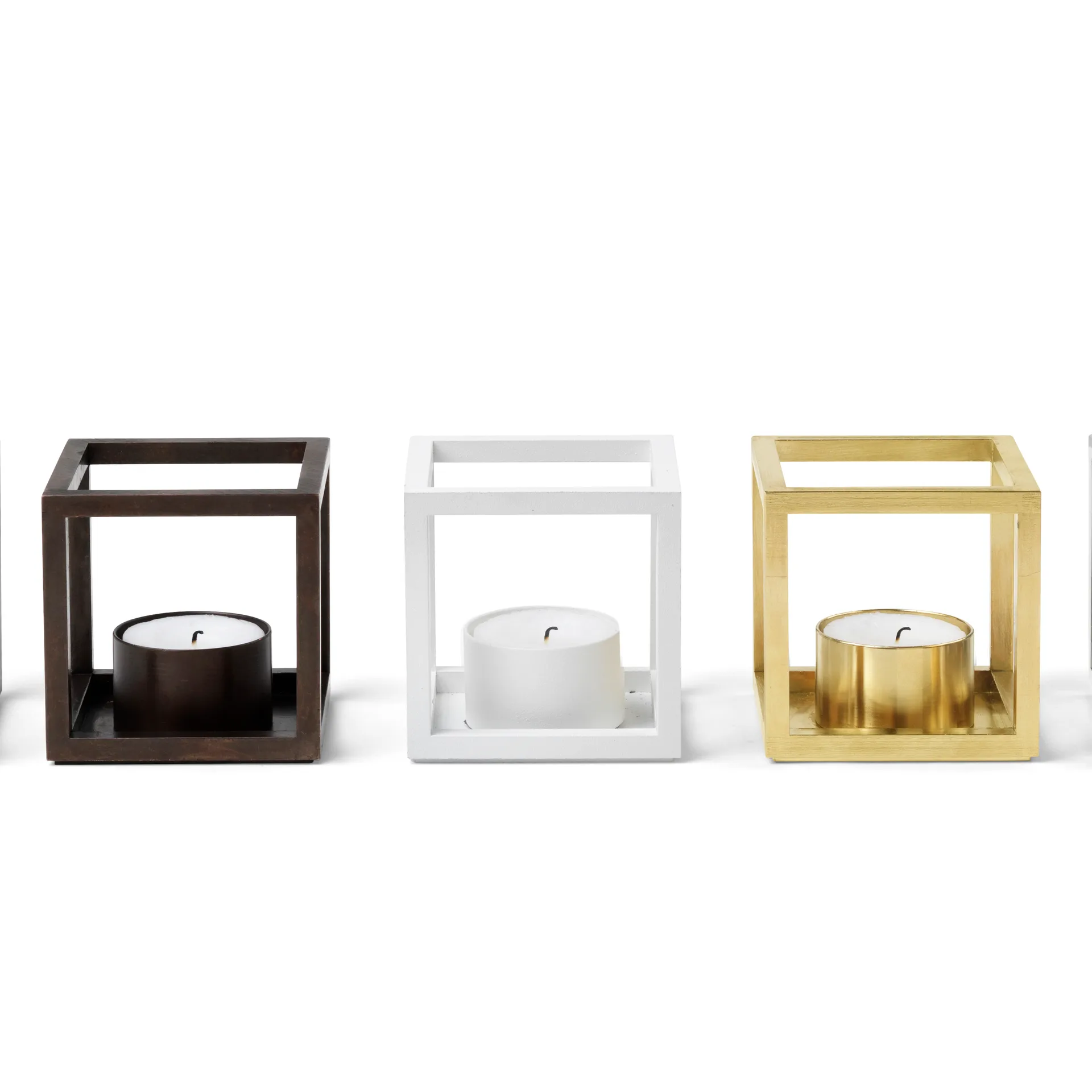 Kubus Windlicht, Weiß Audo Copenhagen