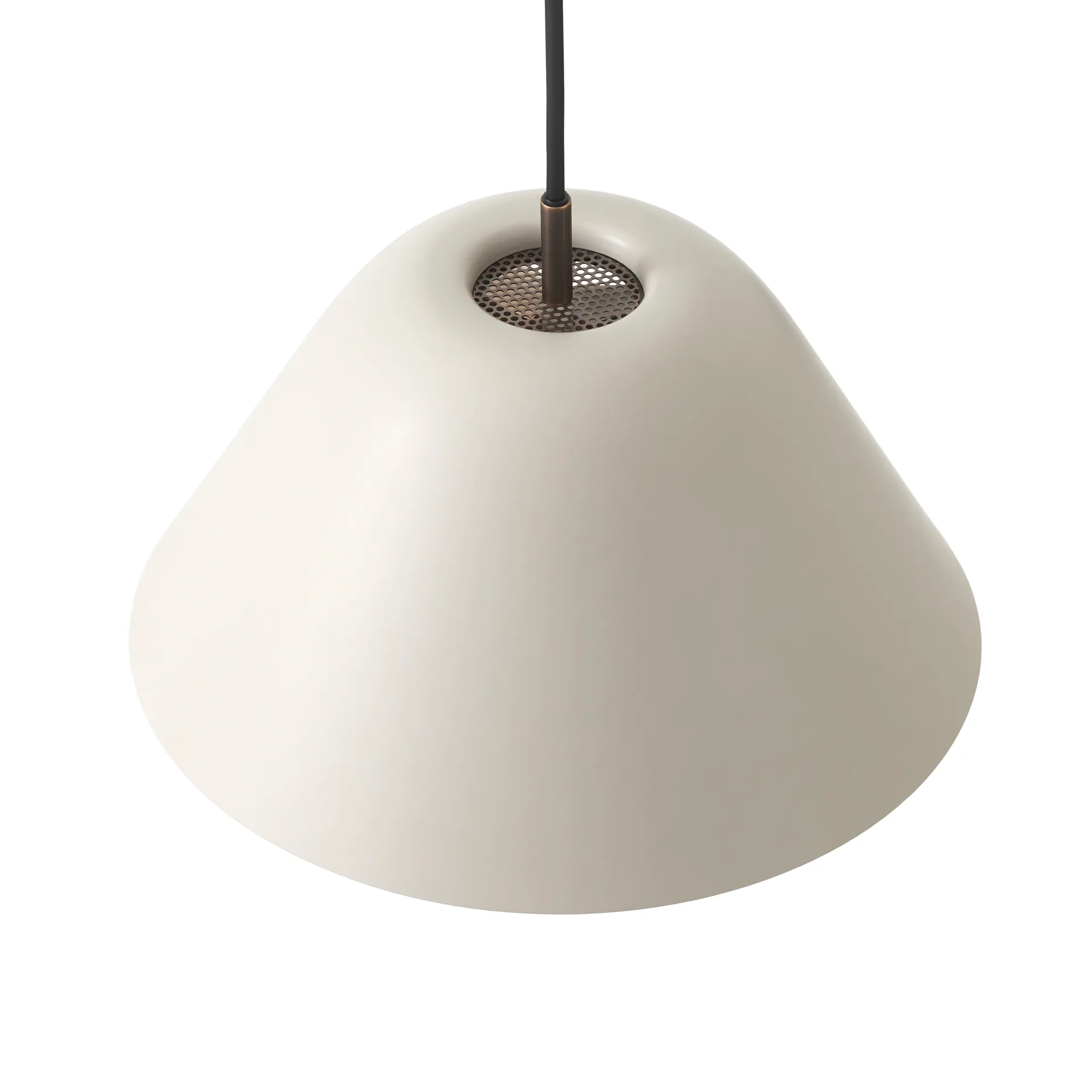 Levitate Pendelleuchte Ø28cm, Grau-Bronziertes Messing Audo Copenhagen
