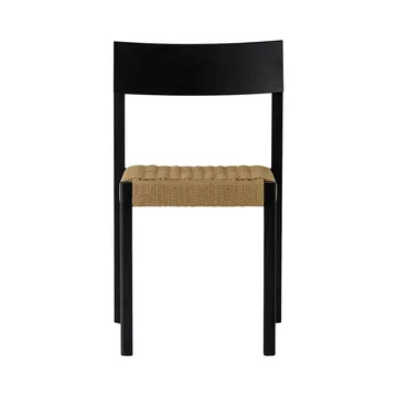 Mauro Stuhl - Black oak-paper cord - Audo Copenhagen
