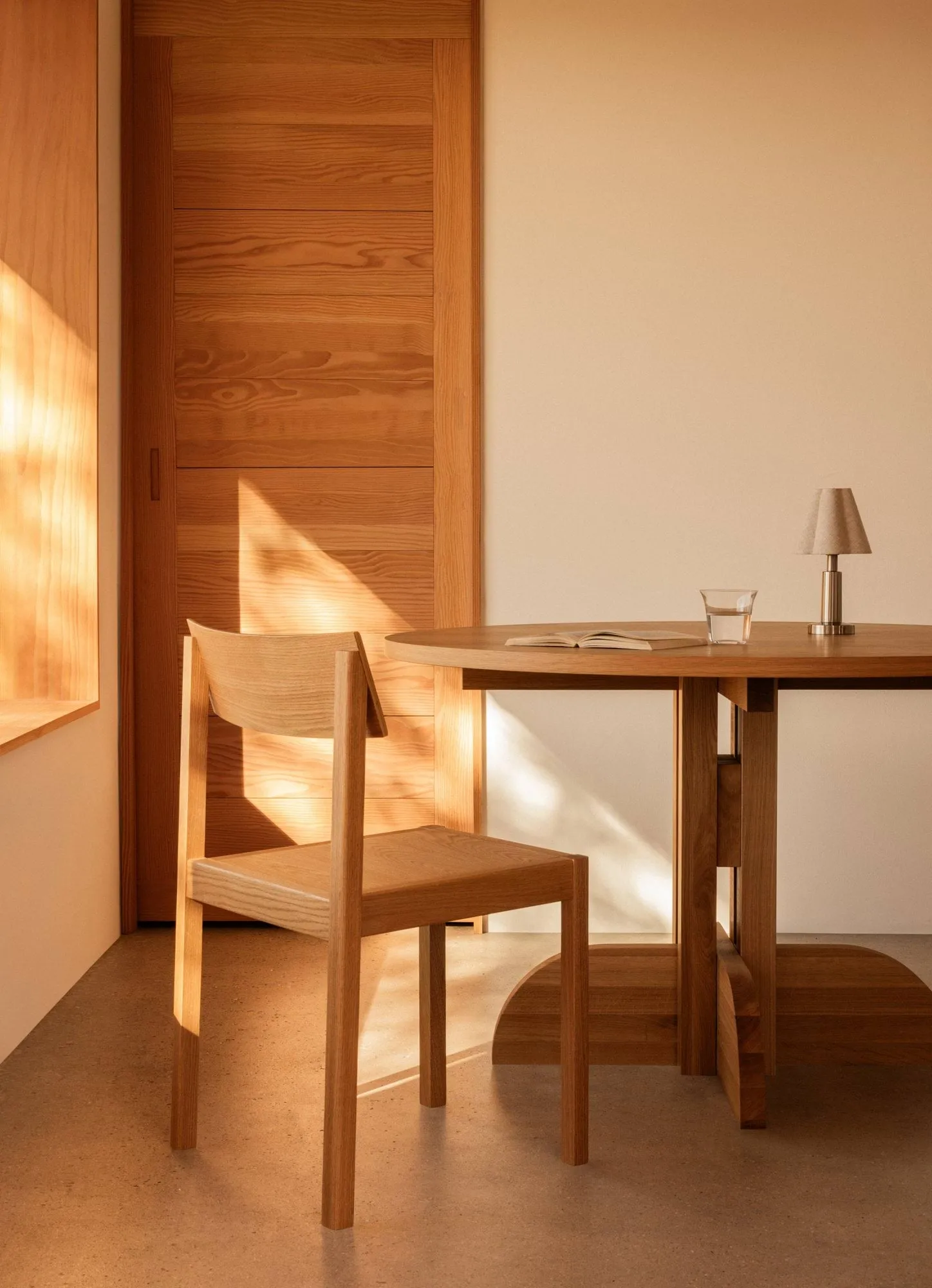 Mauro Stuhl, Dark stained oak Audo Copenhagen