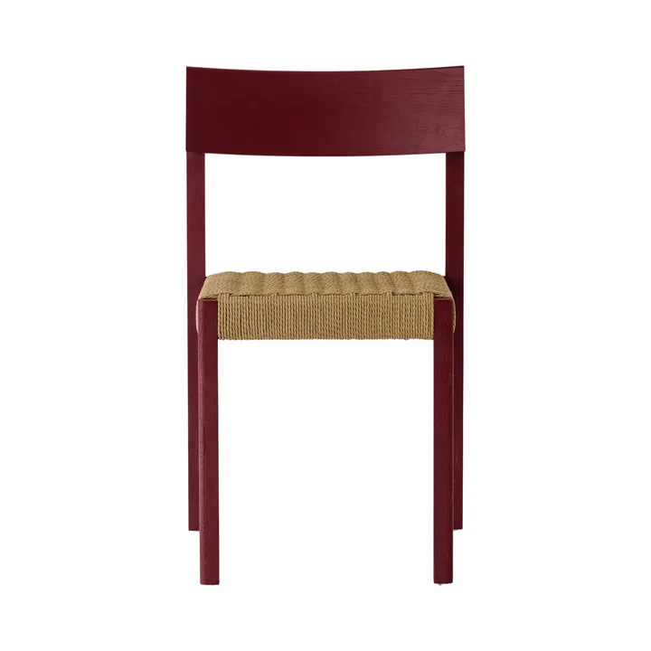 Mauro Stuhl - French red oak-paper cord - Audo Copenhagen