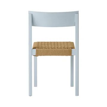 Mauro Stuhl - Linen blue oak-paper cord - Audo Copenhagen