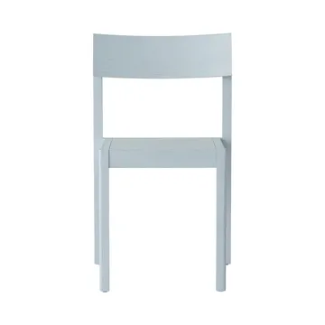 Mauro Stuhl - Linen blue oak - Audo Copenhagen
