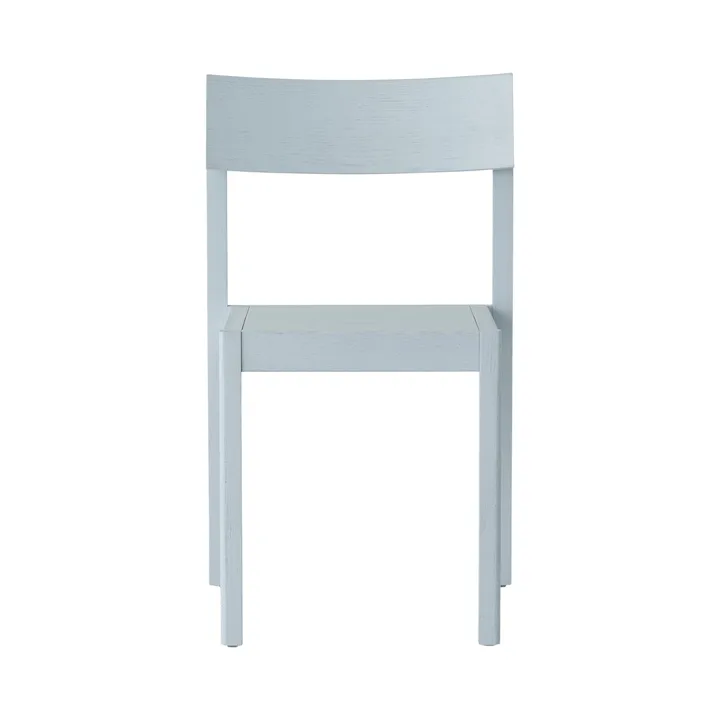 Mauro Stuhl - Linen blue oak - Audo Copenhagen