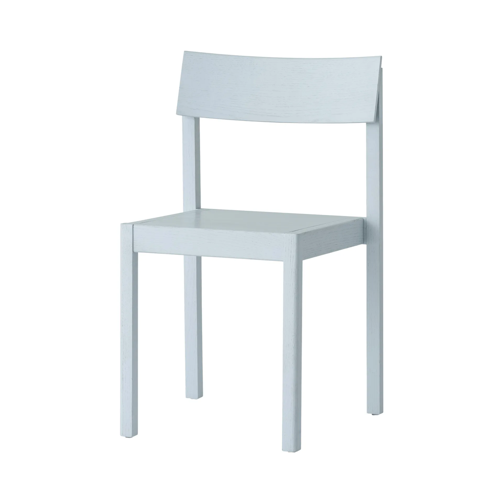 Mauro Stuhl, Linen blue oak Audo Copenhagen