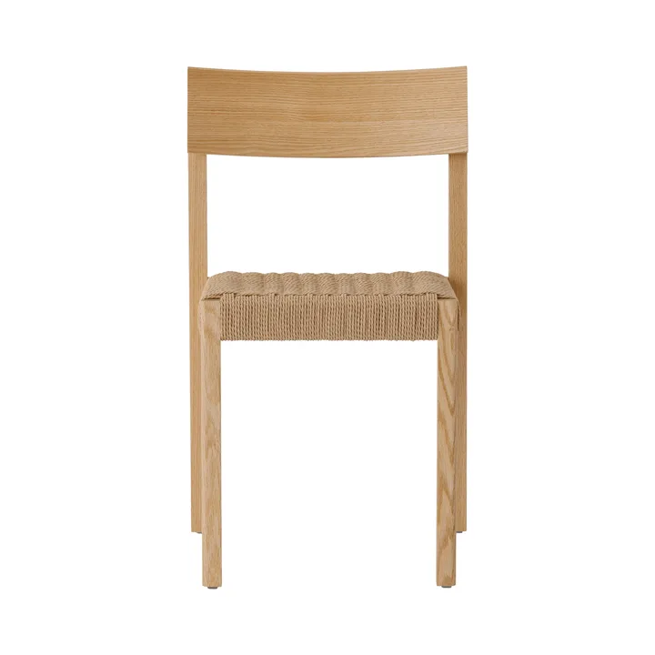 Mauro Stuhl - Natural oak-paper cord - Audo Copenhagen