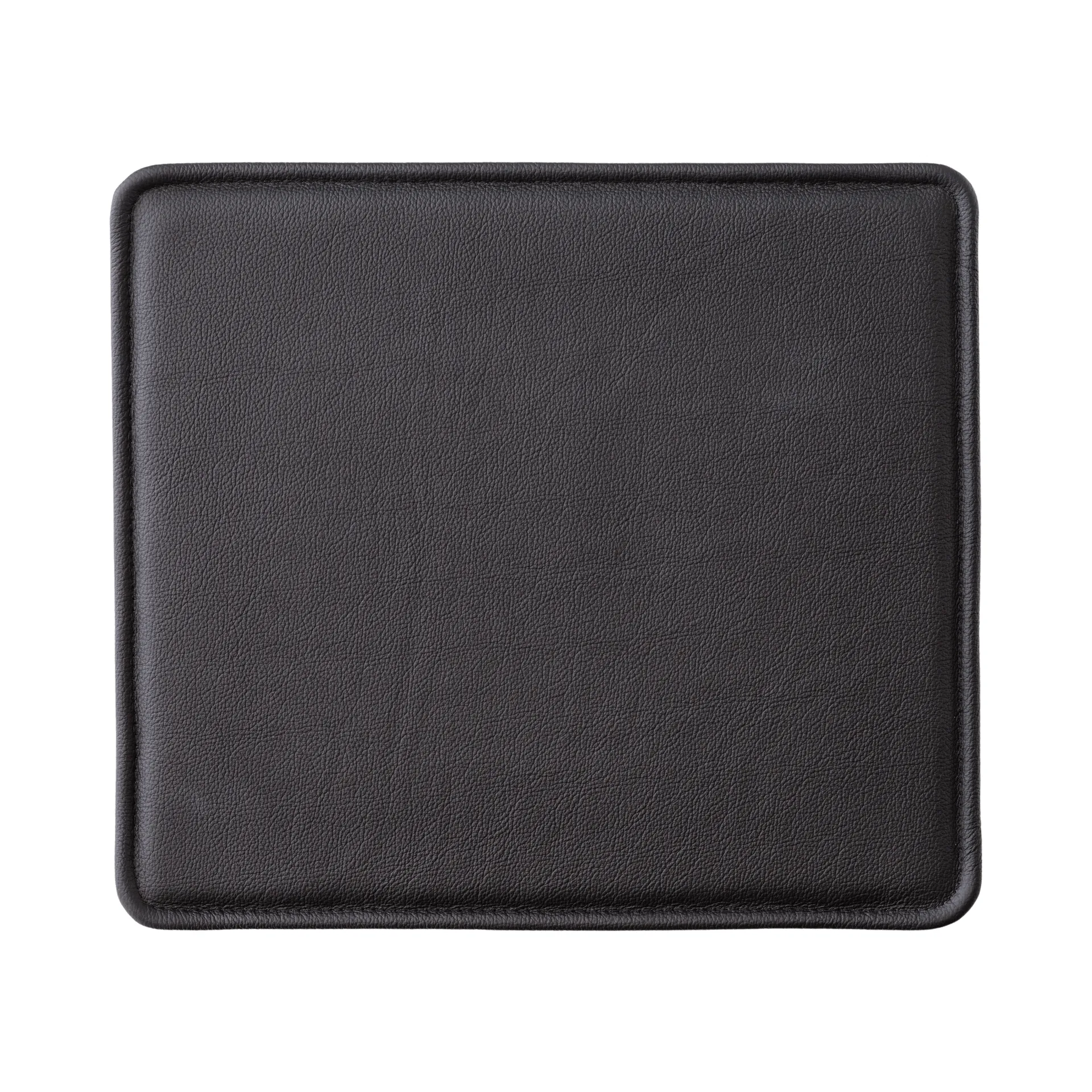 Mauro Stuhlkissen für Stuhl, Leather Madras Black Audo Copenhagen