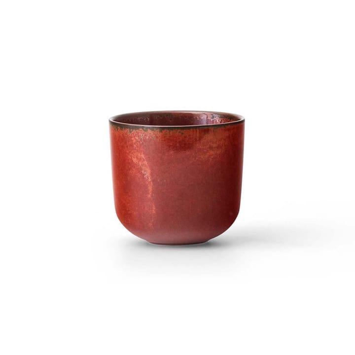 New Norm Espressotasse 8,5cl 2er Pack, Rot glasiert Audo Copenhagen