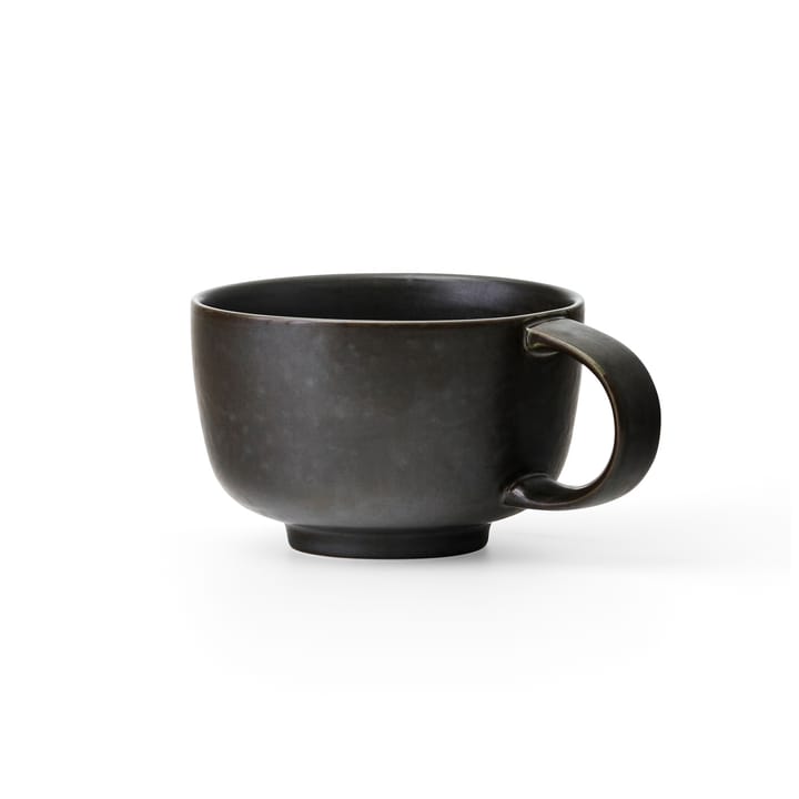 New Norm Tasse mit Henkel 25cl 2er Pack, Dunkel glasiert Audo Copenhagen
