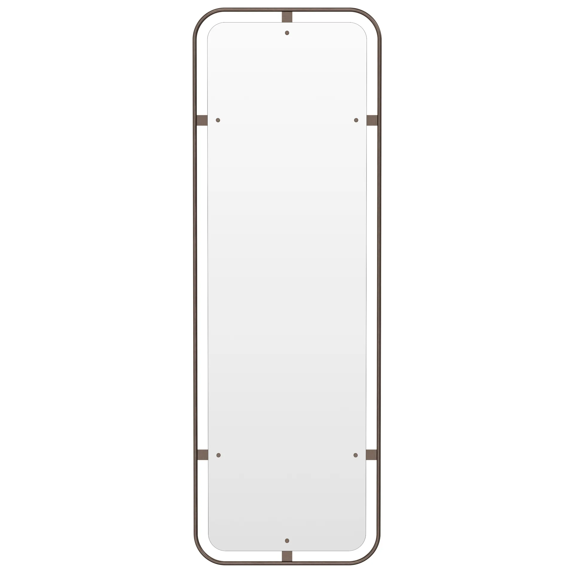 Nimbus Spiegel rechteckig, Bronzed brass Audo Copenhagen