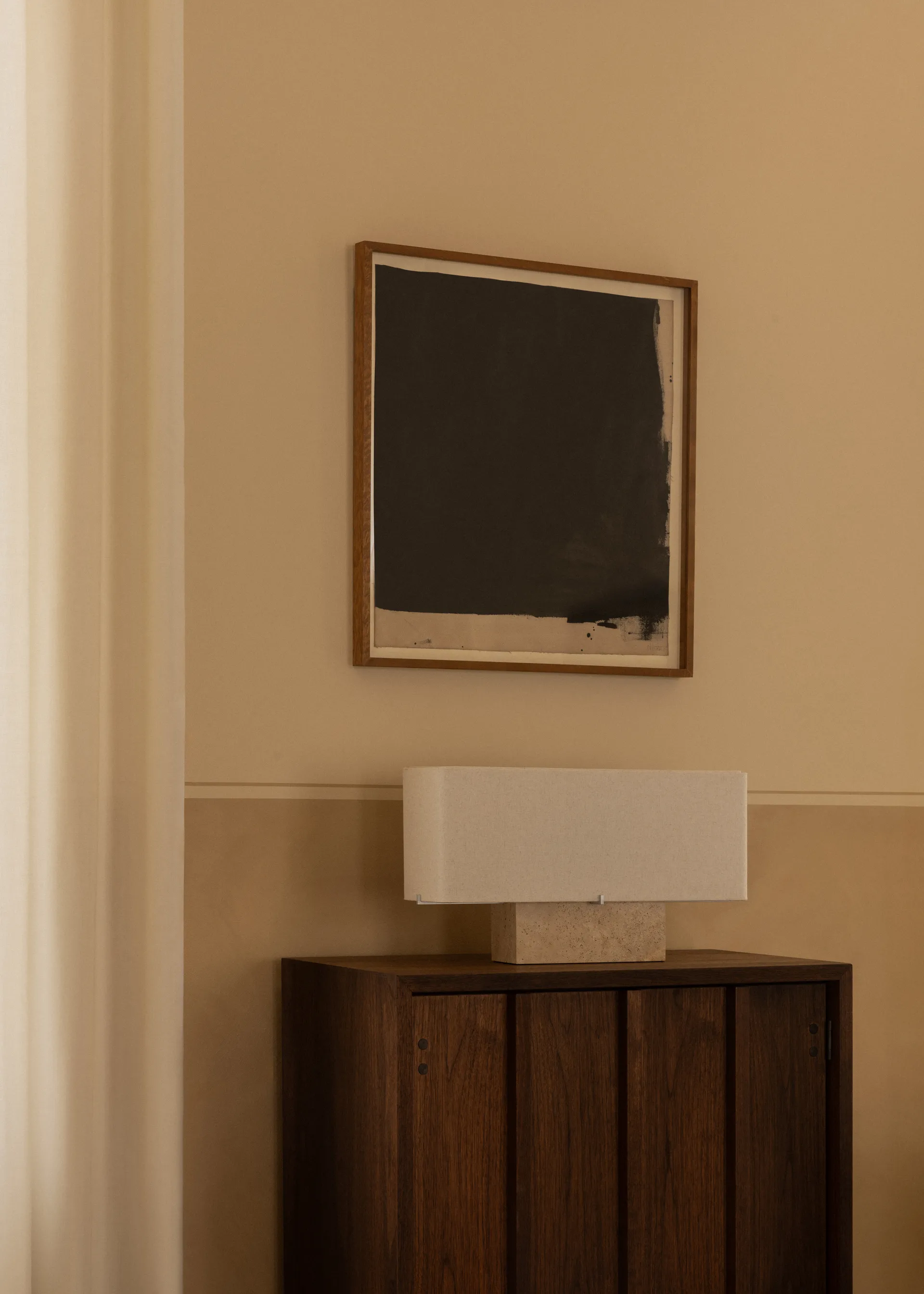 Nonna Tischleuchte 30 cm, Travertine-sand Audo Copenhagen