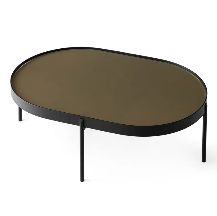 NoNo Couchtisch L 59,5 x 96,5cm - Schwarz-braun - Audo Copenhagen