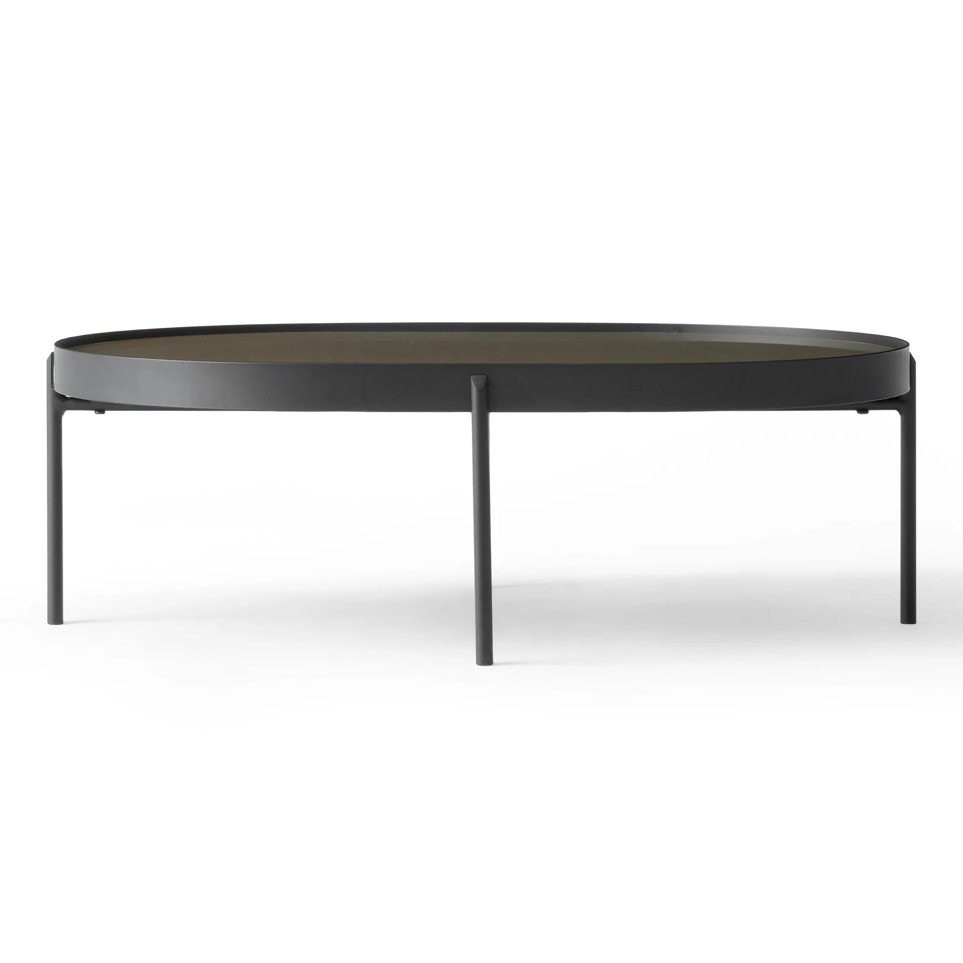 NoNo Couchtisch L 59,5 x 96,5cm, Schwarz-braun Audo Copenhagen