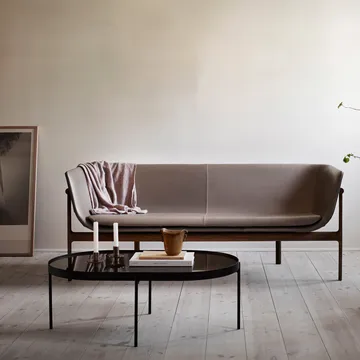 NoNo Couchtisch L 59,5 x 96,5cm - Schwarz-braun - Audo Copenhagen