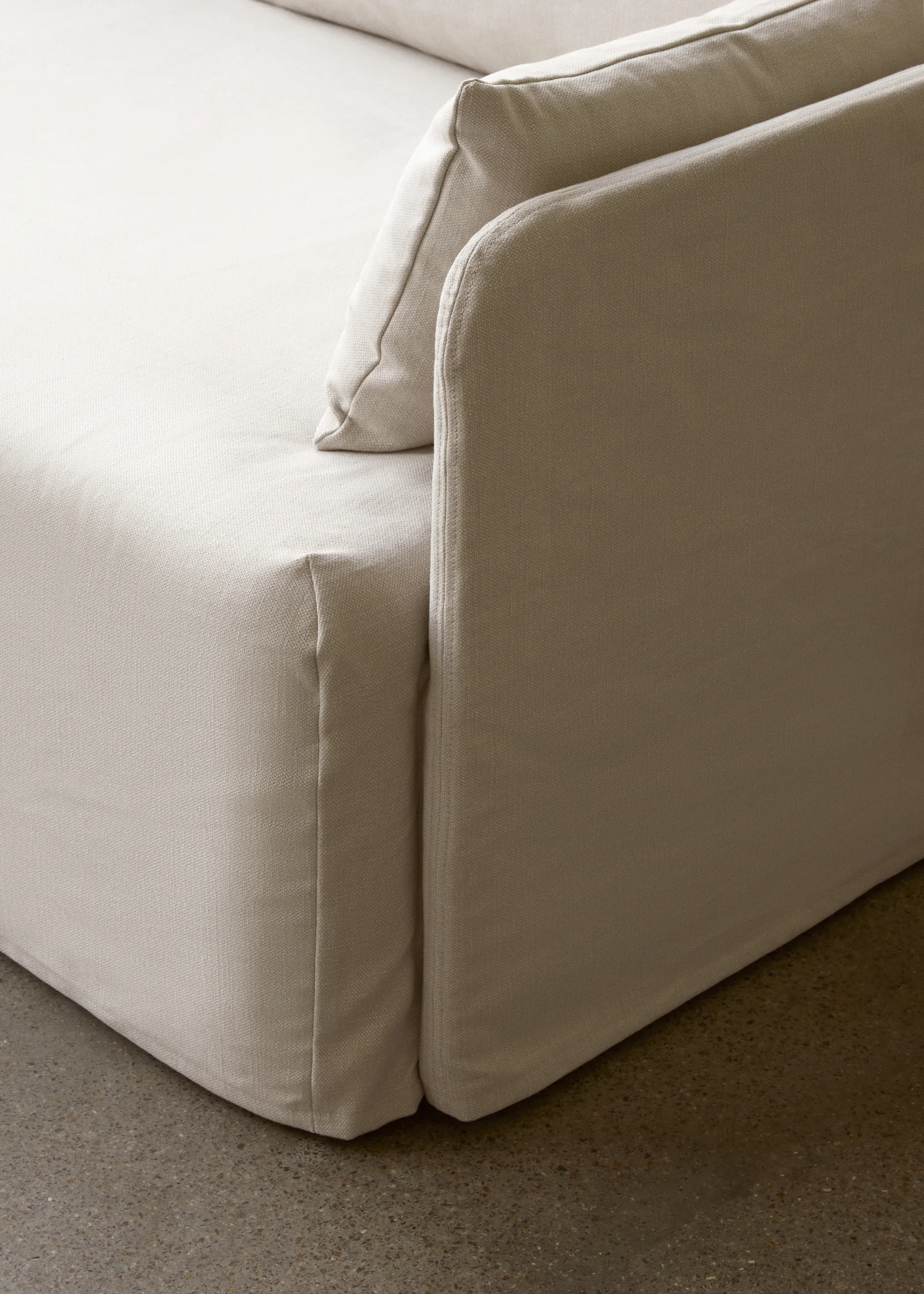 Offset Lose Polsterung für 2-Sitzer-Sofa, Logan Jasmine Audo Copenhagen