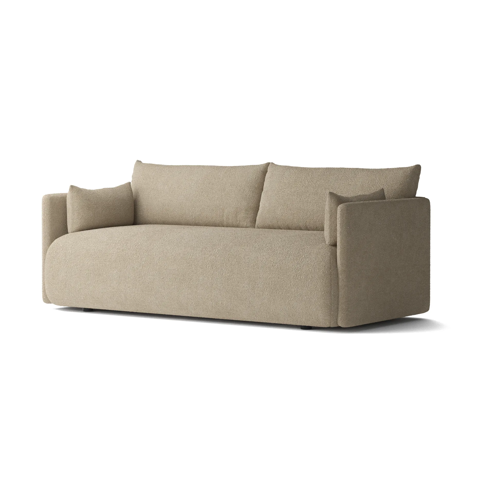 Offset Sofa 2-Sitzer, Audo Bouclé 02 Beige Audo Copenhagen