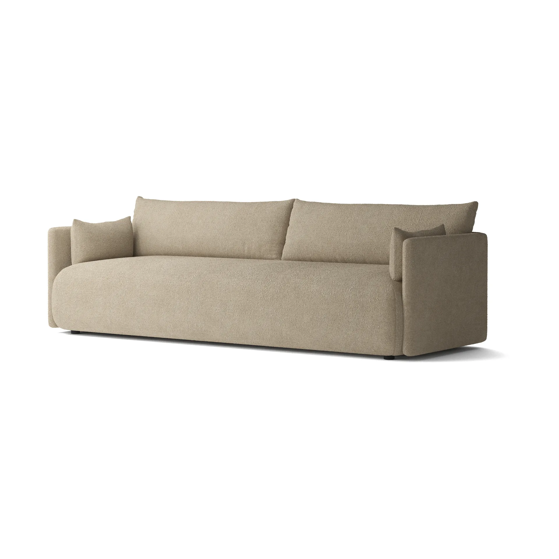 Offset Sofa 3-Sitzer, Audo Bouclé 02 Beige Audo Copenhagen