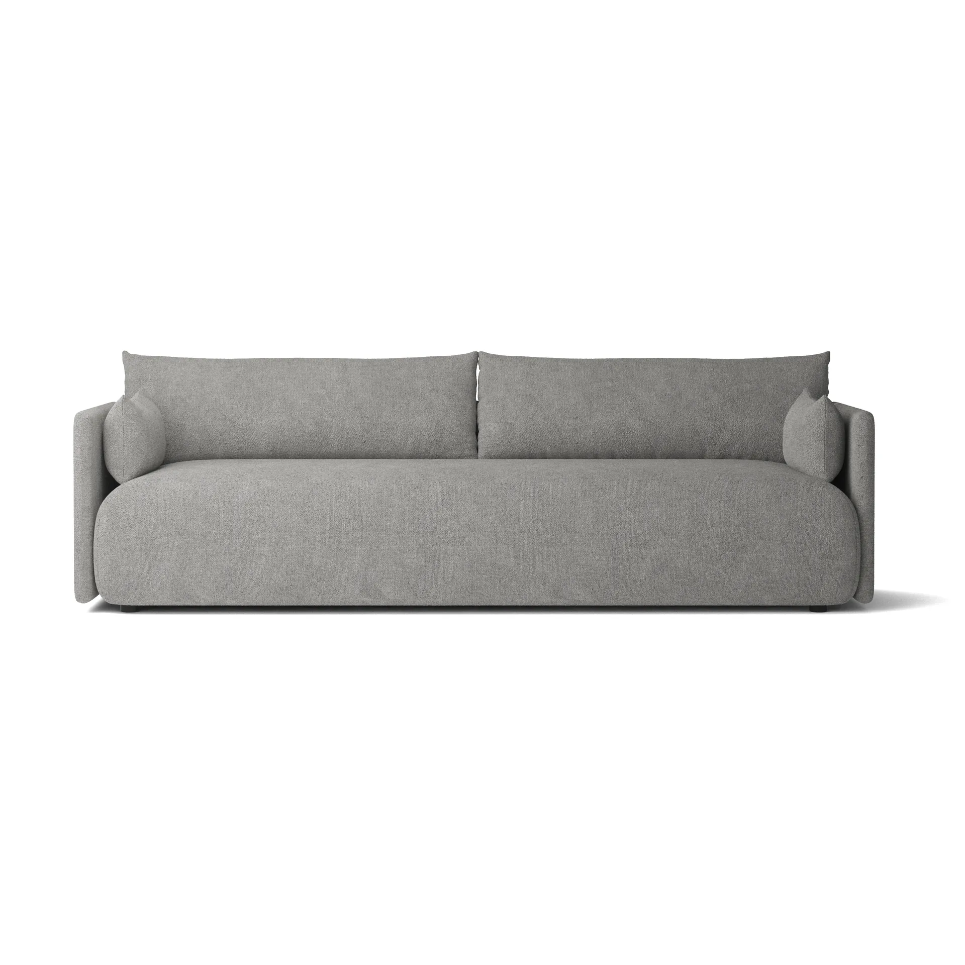 Offset Sofa 3-Sitzer, Audo Bouclé 16 Dark grey Audo Copenhagen