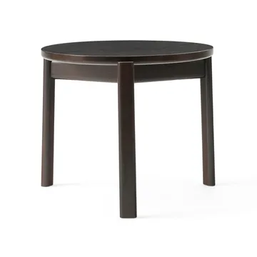 Passage Couchtisch Ø50cm - Eiche dunkel lackiert - Audo Copenhagen