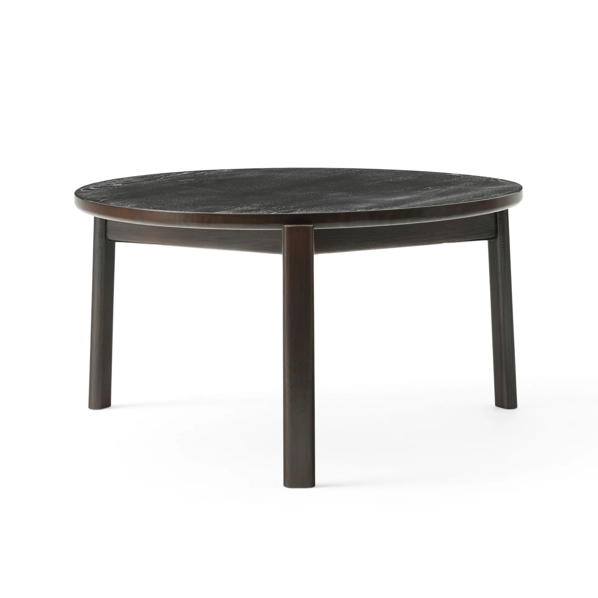 Passage Couchtisch Ø70cm, Eiche dunkel lackiert Audo Copenhagen