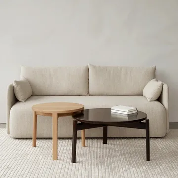 Passage Couchtisch Ø70cm - Eiche dunkel lackiert - Audo Copenhagen