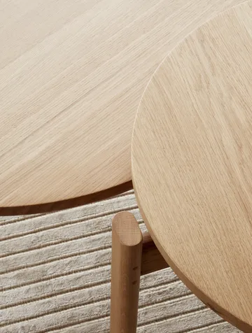 Passage Couchtisch Ø90cm - Eiche - Audo Copenhagen