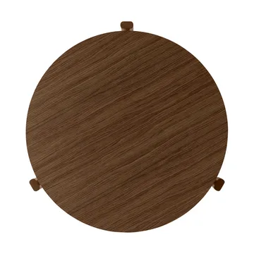 Passage Couchtisch - Dunkel gebeizte Eiche, Ø70 cm - Audo Copenhagen