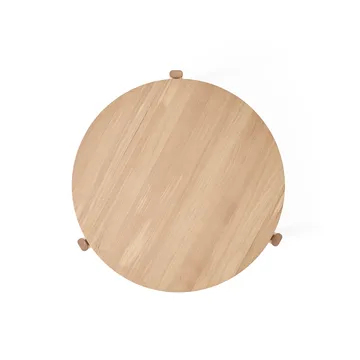 Passage Couchtisch - Eiche, Ø70 cm - Audo Copenhagen