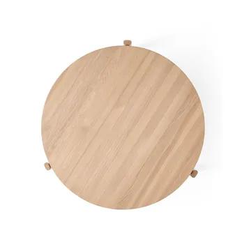 Passage Couchtisch - Eiche, Ø90 cm - Audo Copenhagen