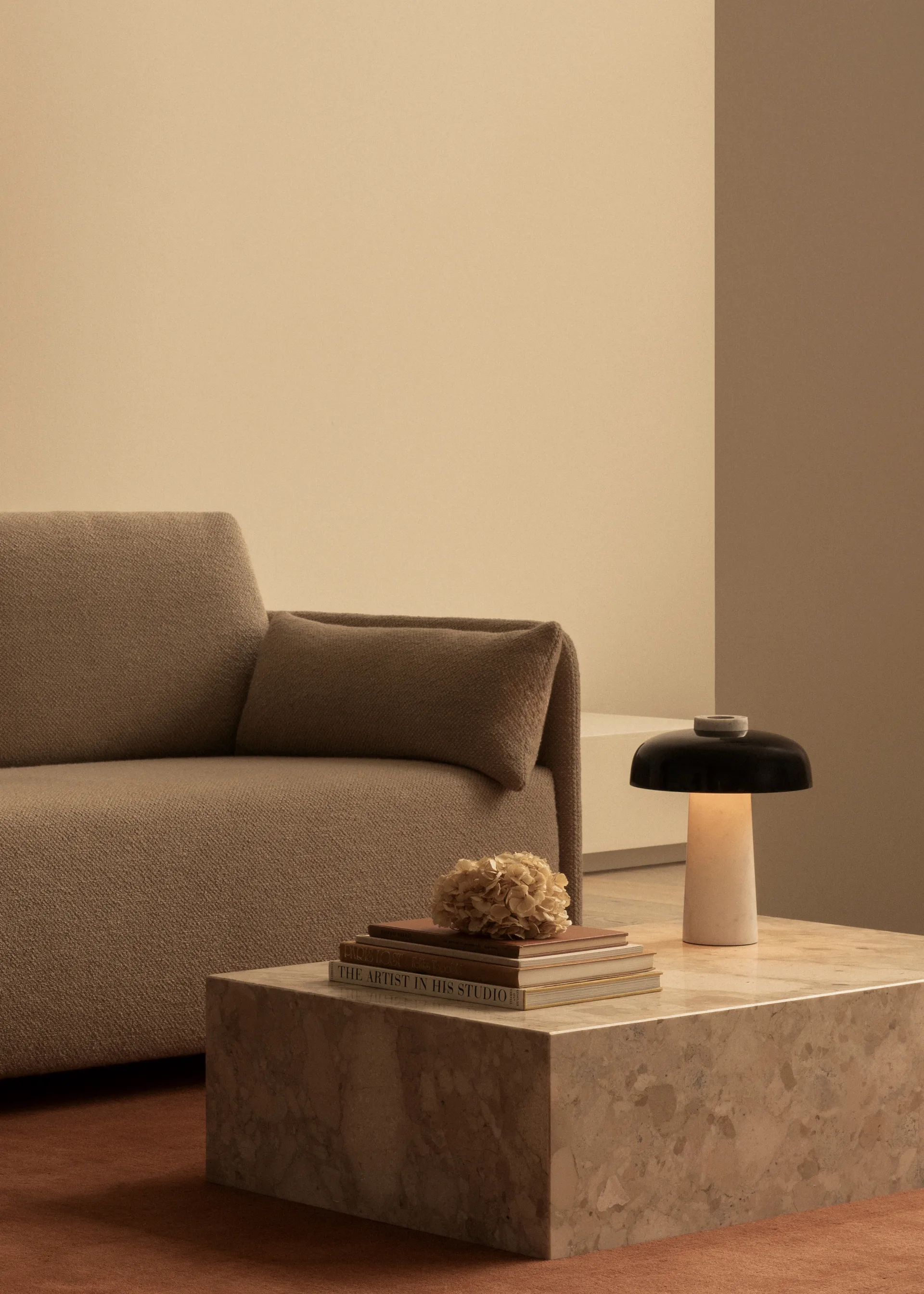 Plinth Beistelltisch, Grey galaxy, low Audo Copenhagen