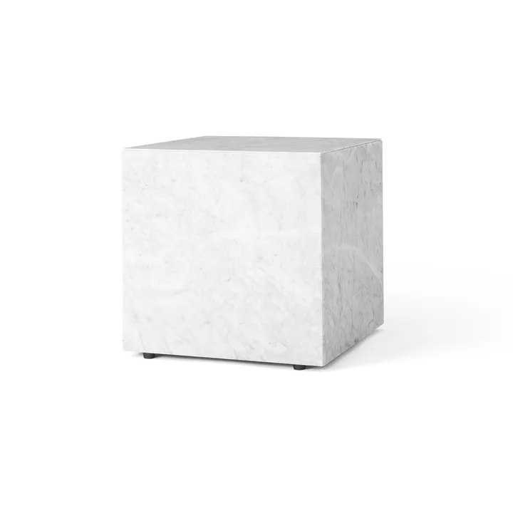 Plinth Beistelltisch - White, cube - Audo Copenhagen