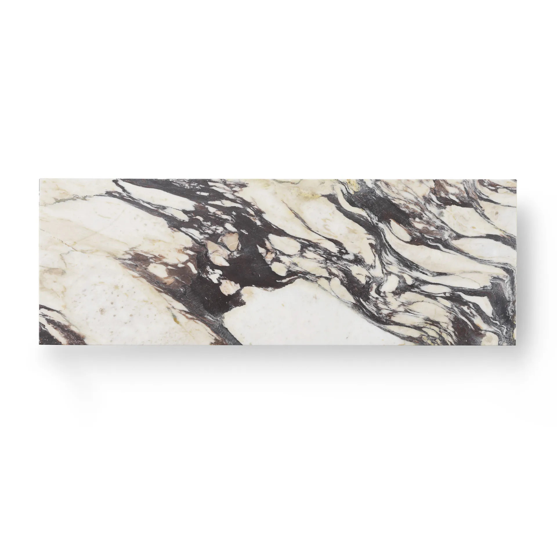 Plinth Bridge Beistelltisch, Calacatta Viola Audo Copenhagen