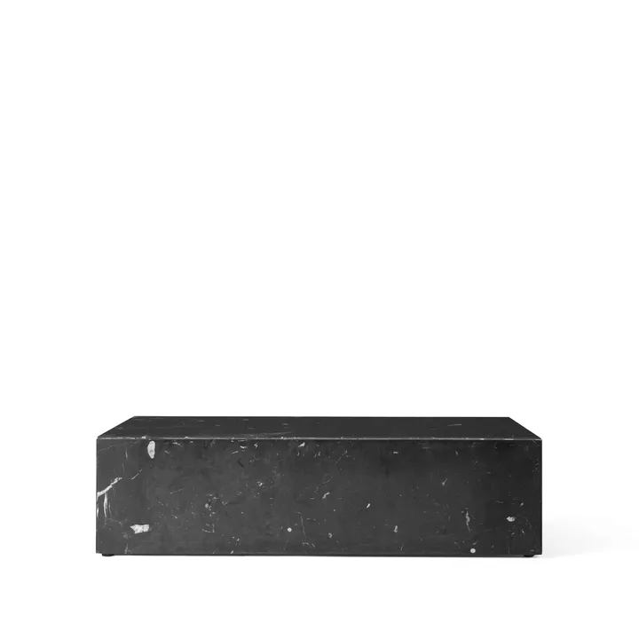 Plinth Couchtisch - Black, low - Audo Copenhagen