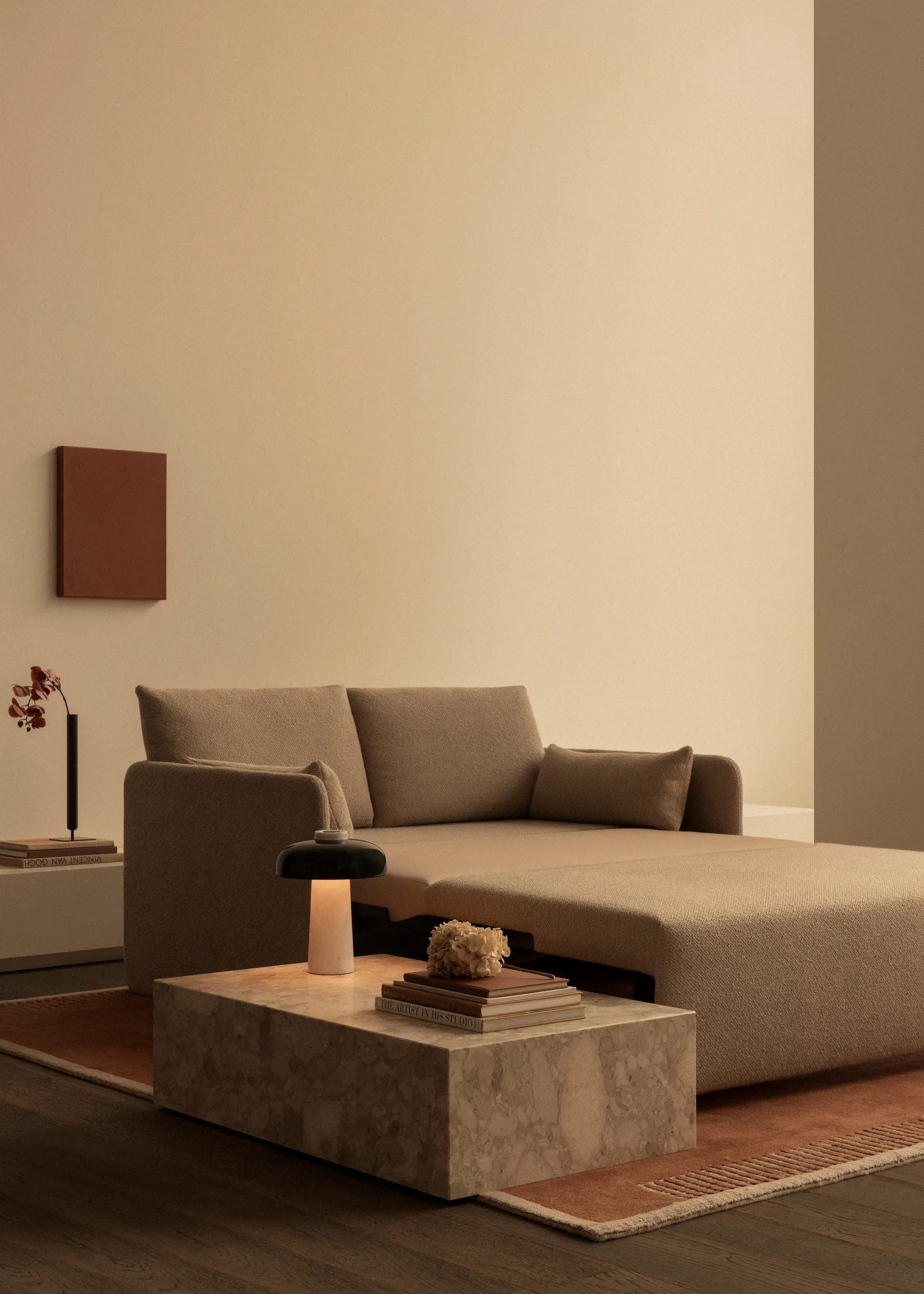 Plinth Couchtisch, Grey galaxy, low Audo Copenhagen