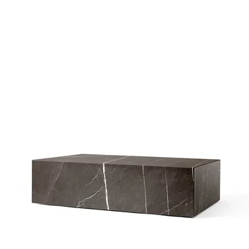 Plinth Couchtisch - Grey, low - Audo Copenhagen