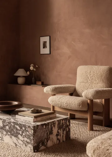 Plinth Couchtisch - Multi, Rose, low - Audo Copenhagen
