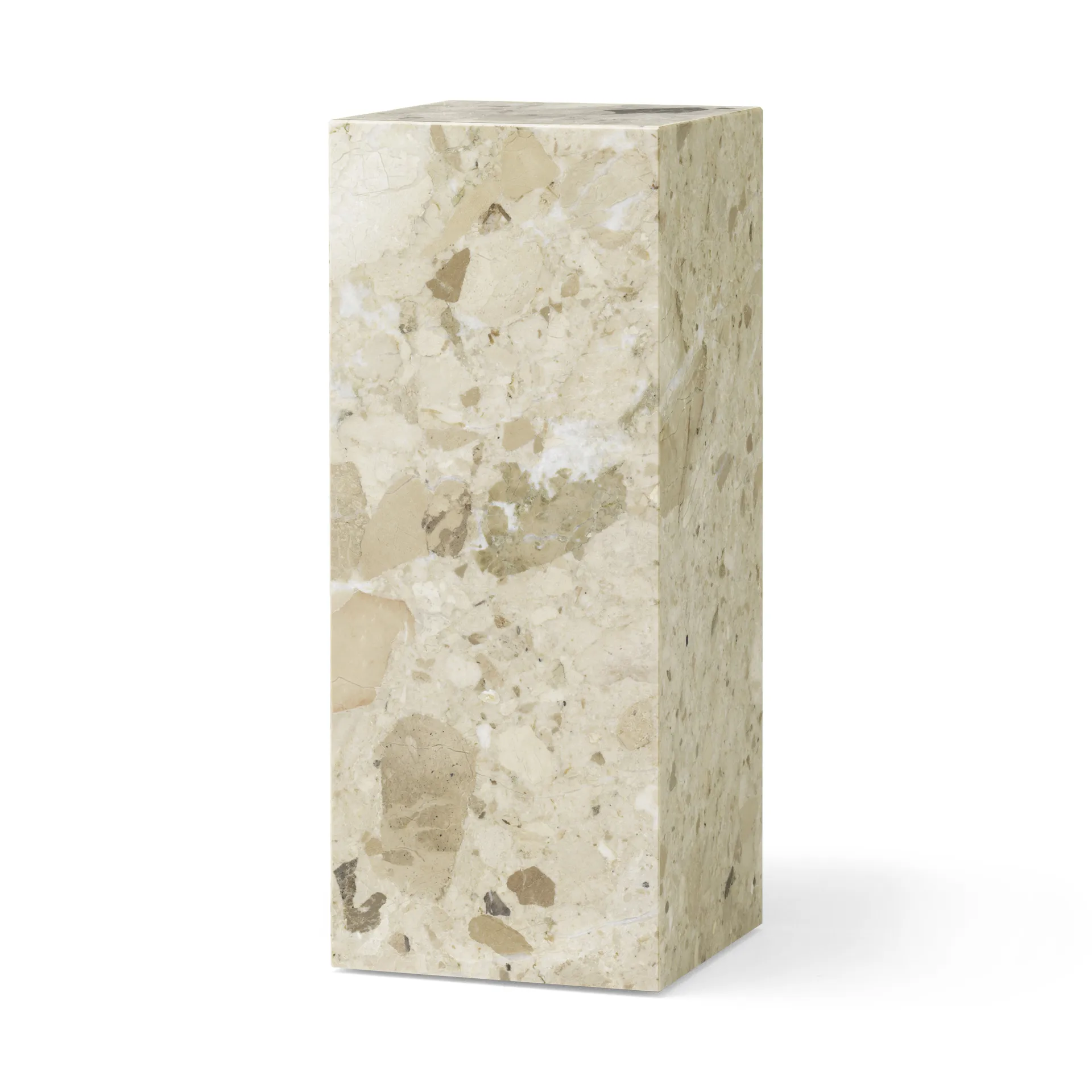 Plinth Pedestal Blumentopfständer, Kunis Breccia Audo Copenhagen