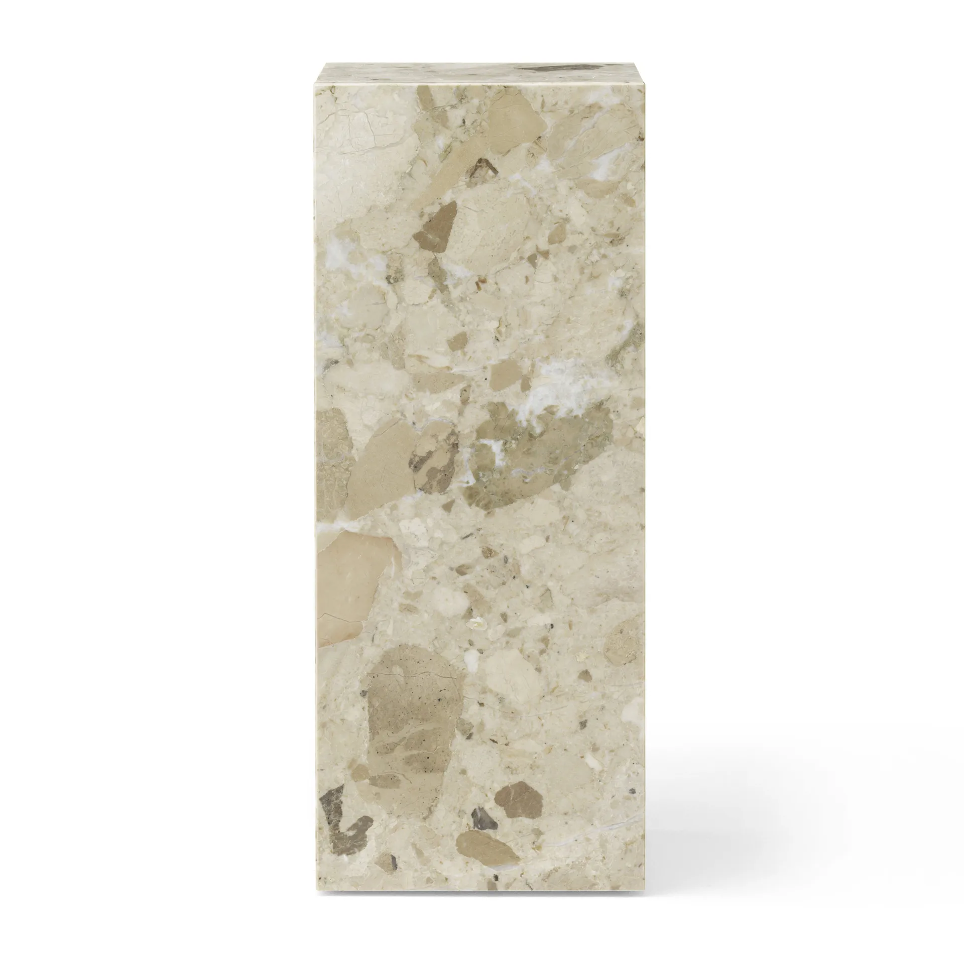 Plinth Pedestal Blumentopfständer, Kunis Breccia Audo Copenhagen