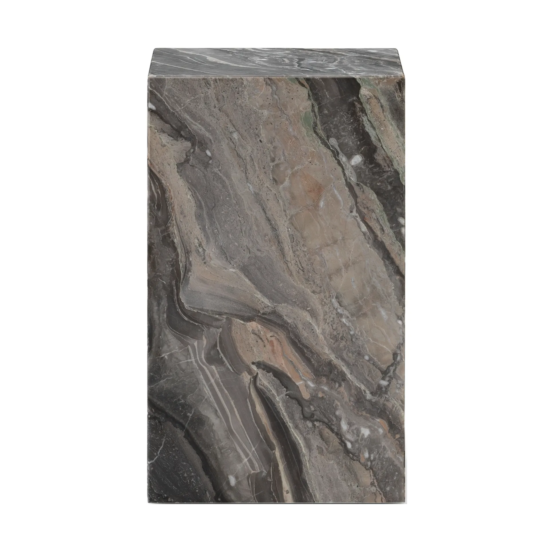 Plinth tall Beistelltisch 30x30x51 cm, Grey galaxy Audo Copenhagen